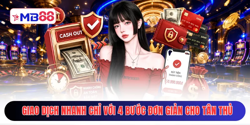 Giao dịch nhanh chỉ với 4 bước đơn giản